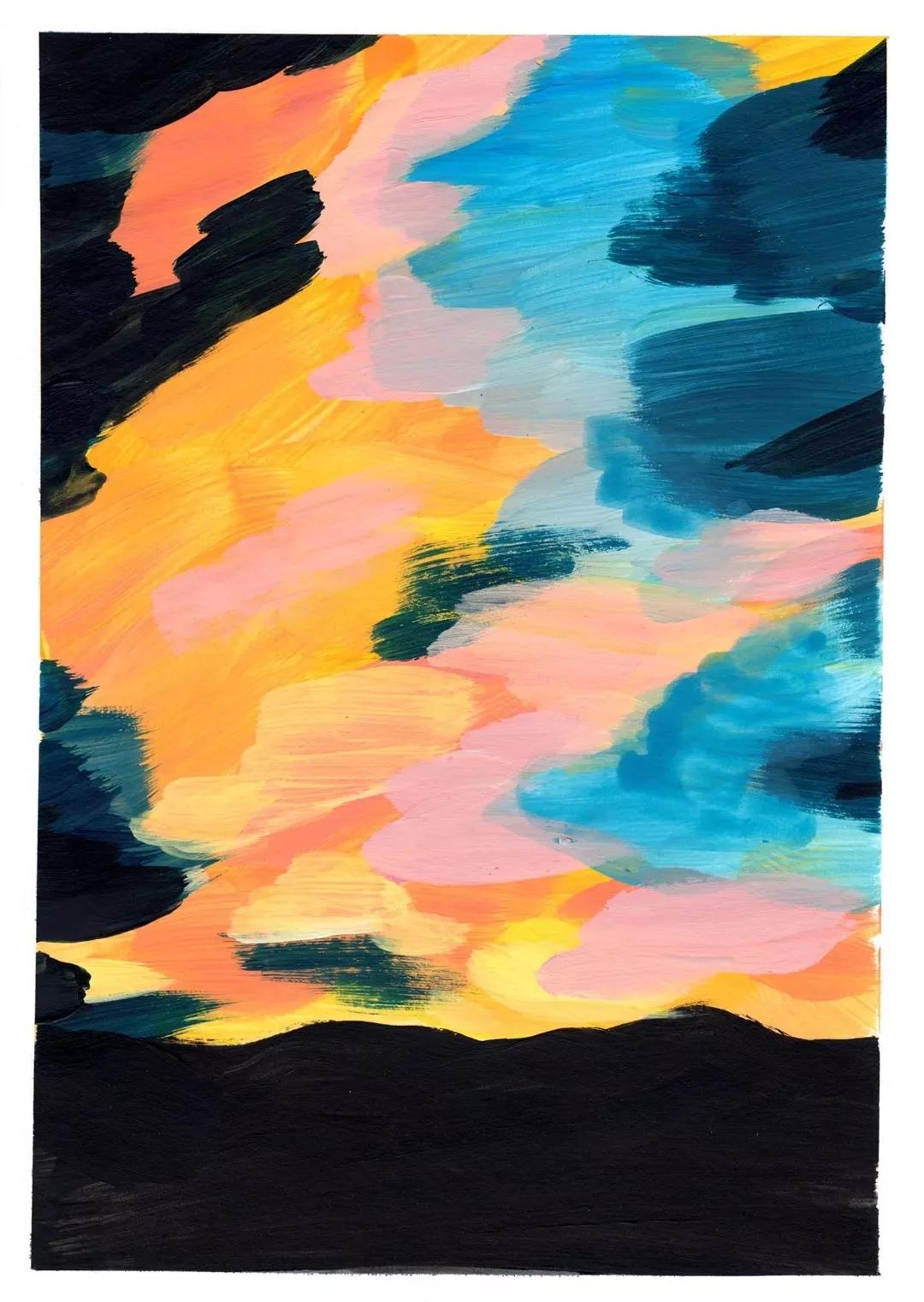 插画| laura junger 在旅行中绘出生活的色彩_美学