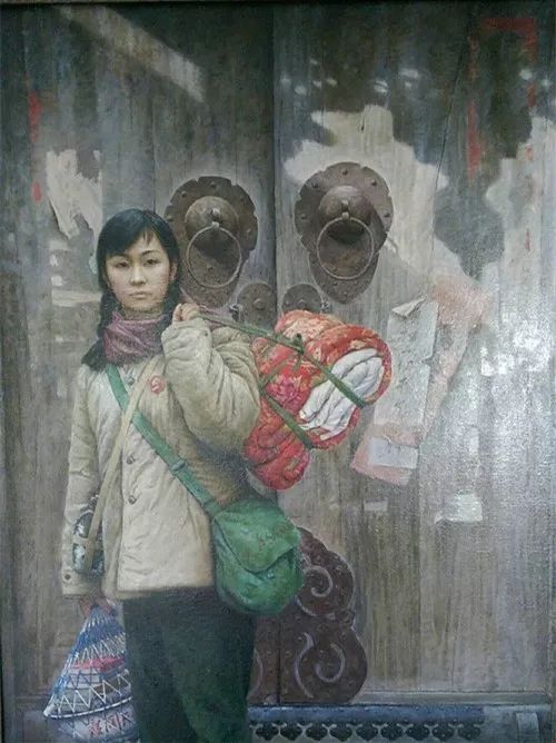 特荐回顾知青油画作品青春记忆