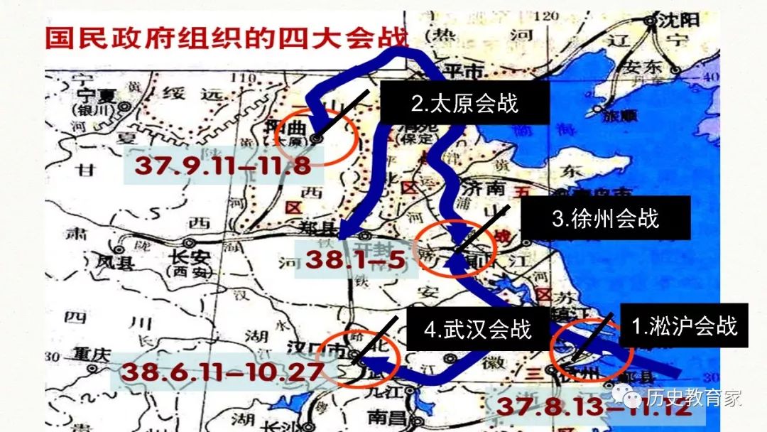 教学研究人教版八上20课正面战场和敌后战场