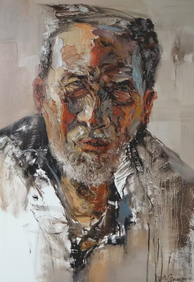 画布上的灵动与激情罗晓平油画作品赏析