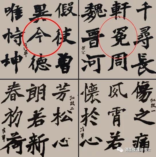 镌墨楼魏碑碑榜讲习张猛龙碑崔军