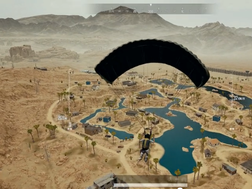 而且和平精英里面所预告的内容似乎就是沙漠里面的绿洲,所以接下来