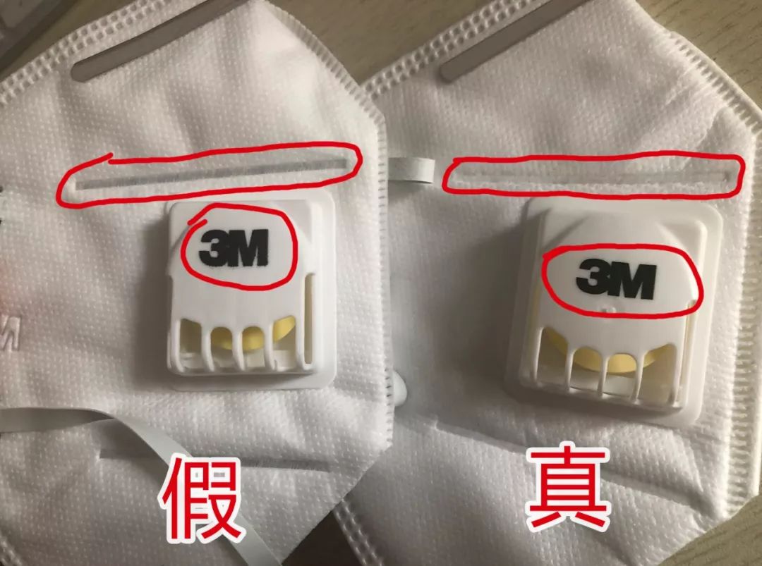 假货已流入药店!教你鉴别真假m3口罩
