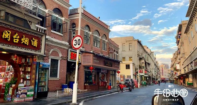 廈門老市區街道 一刀未剪版 1119行車路線:中山路—霞溪路—思明