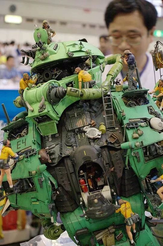 【欣赏】高达场景_模型