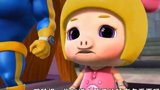 猪猪侠超人强菲菲和市民们都误会猫脸怪猫脸怪心态爆炸