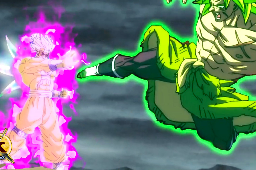 精彩粉丝龙珠英雄吉连布罗利联手对战哈兹不一样的剧情