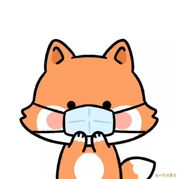 戴口罩头像卡通图片可爱抗击肺炎必备头像大全58