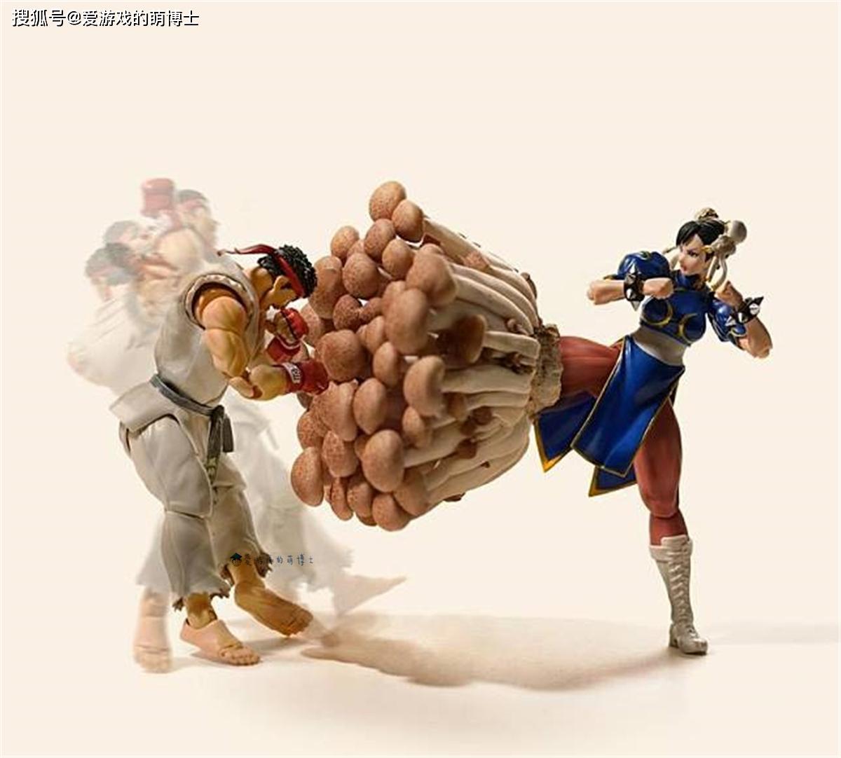 蘑菇百裂脚面纸升龙拳海外达人打造的游戏世界有点另类