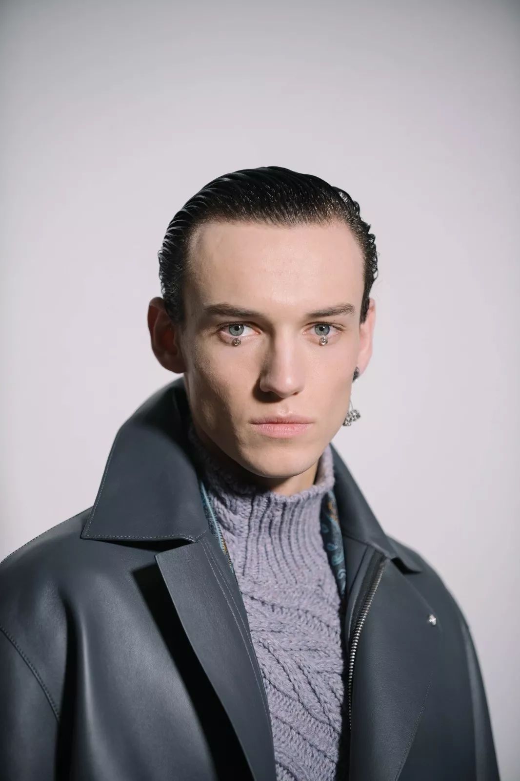 潮美妆dior迪奥二零二零冬季男装系列发布秀秀场妆容