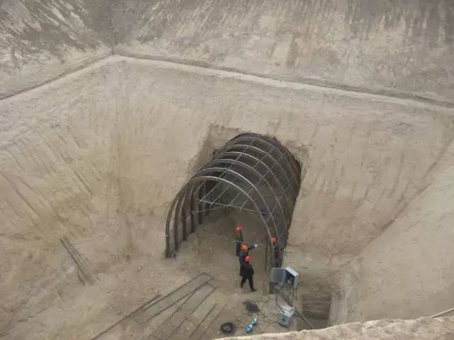 跟着这个施工动画与流程图,看看隧道施工全过程!_钢拱