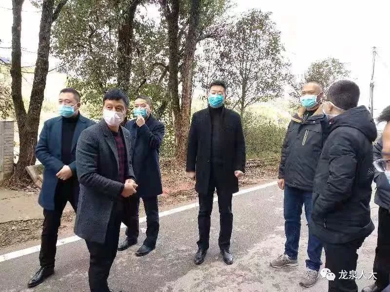 叶学明在小梅镇督查防疫工作苏一中在住龙镇督查防疫工作何登新在兰巨