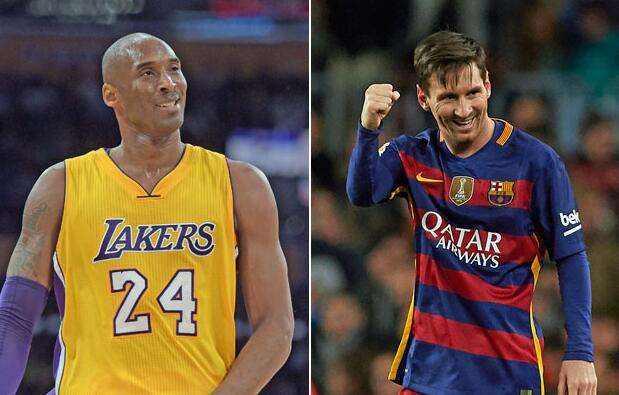 传奇落幕科比退役前更衣室挂梅西海报英雄相惜曼巴精神将传承