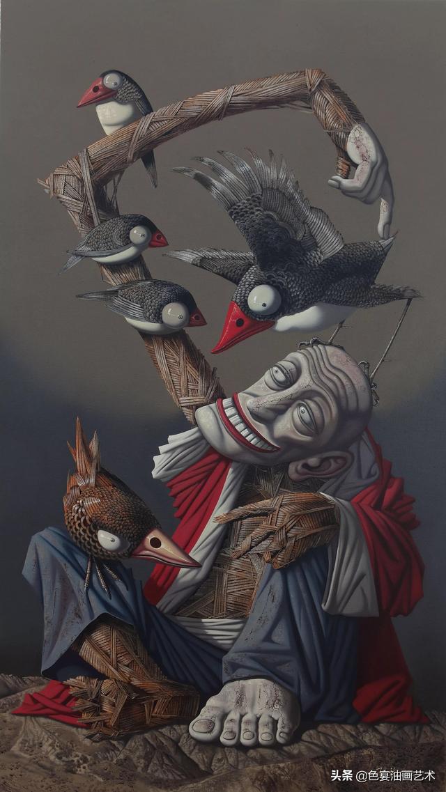 陈流油画水彩作品欣赏「高清」