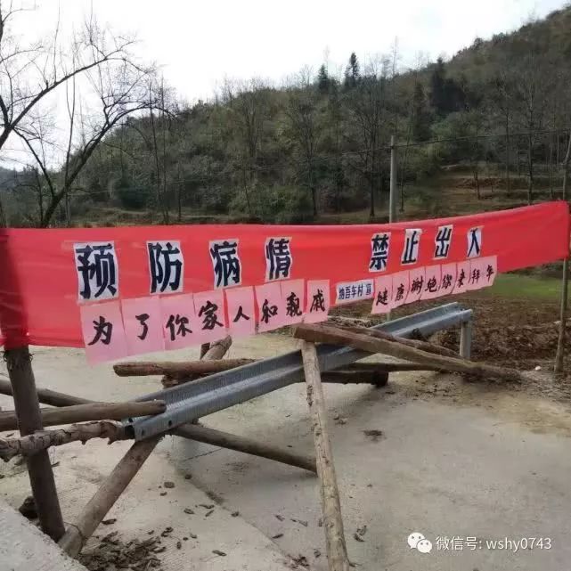 石欄鎮朋打村據楊文俊介紹,排臘村嚴格落實縣委,縣政府關於防控新型