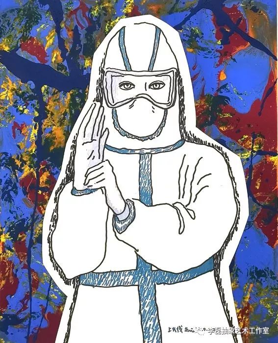 抗击疫情的多个难忘瞬间,这位上海艺术家用画笔一一定格