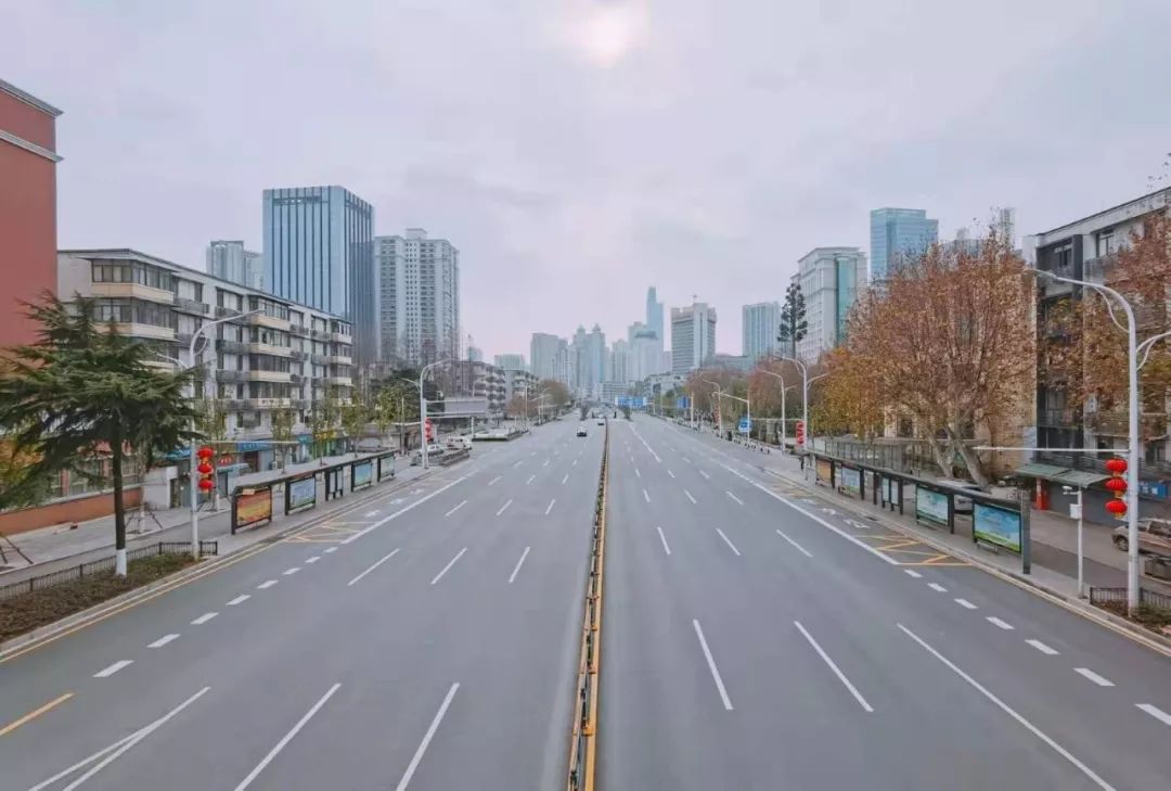 疫情后武汉街道图片图片