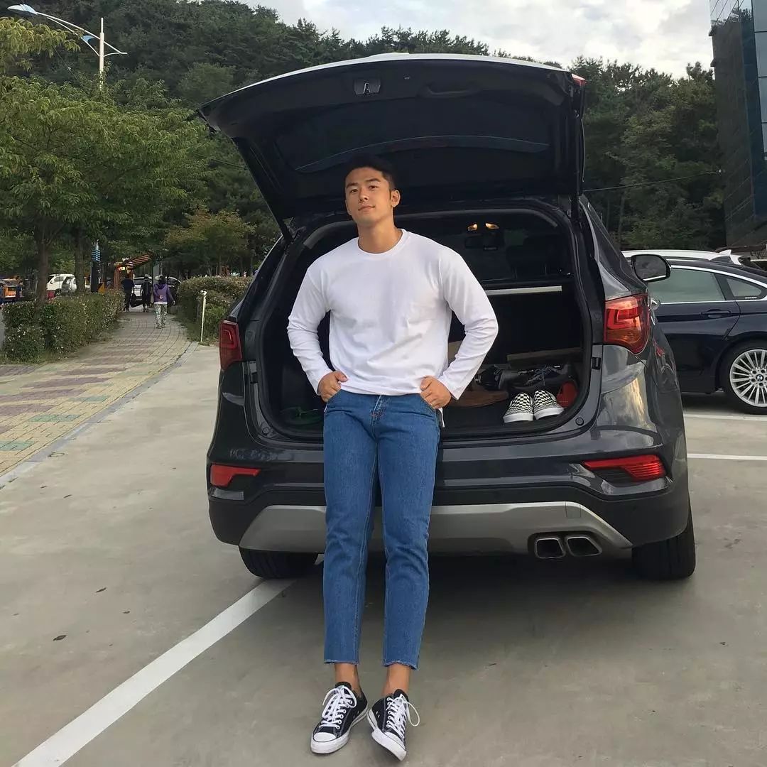 186cm的他是韩国最好看的男网红