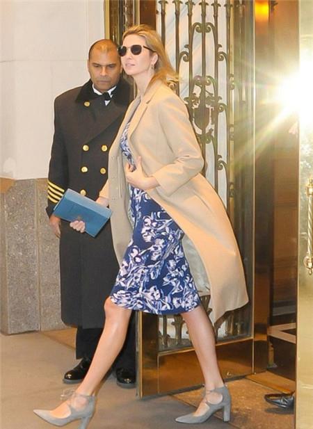 总统女儿伊万卡每天坚持晨跑,身材傲人,镜头前堪比t台模特