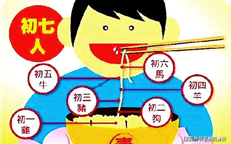 原创大年初七为人胜日习俗是吃面条这里头包含有这么多玄机