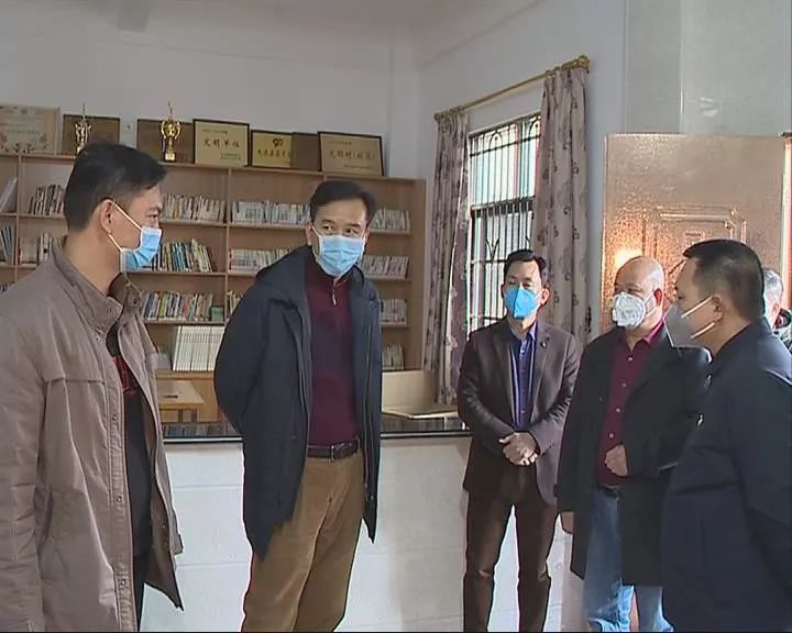 揭西县领导带队到基层督导疫情防控工作_上砂镇