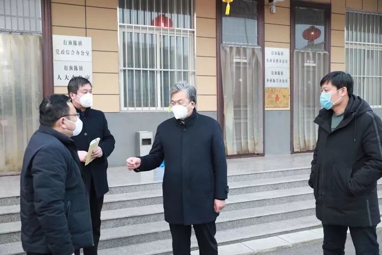 台前县长王俊海到城关镇打渔陈镇夹河乡吴坝镇调研督导疫情防控工作