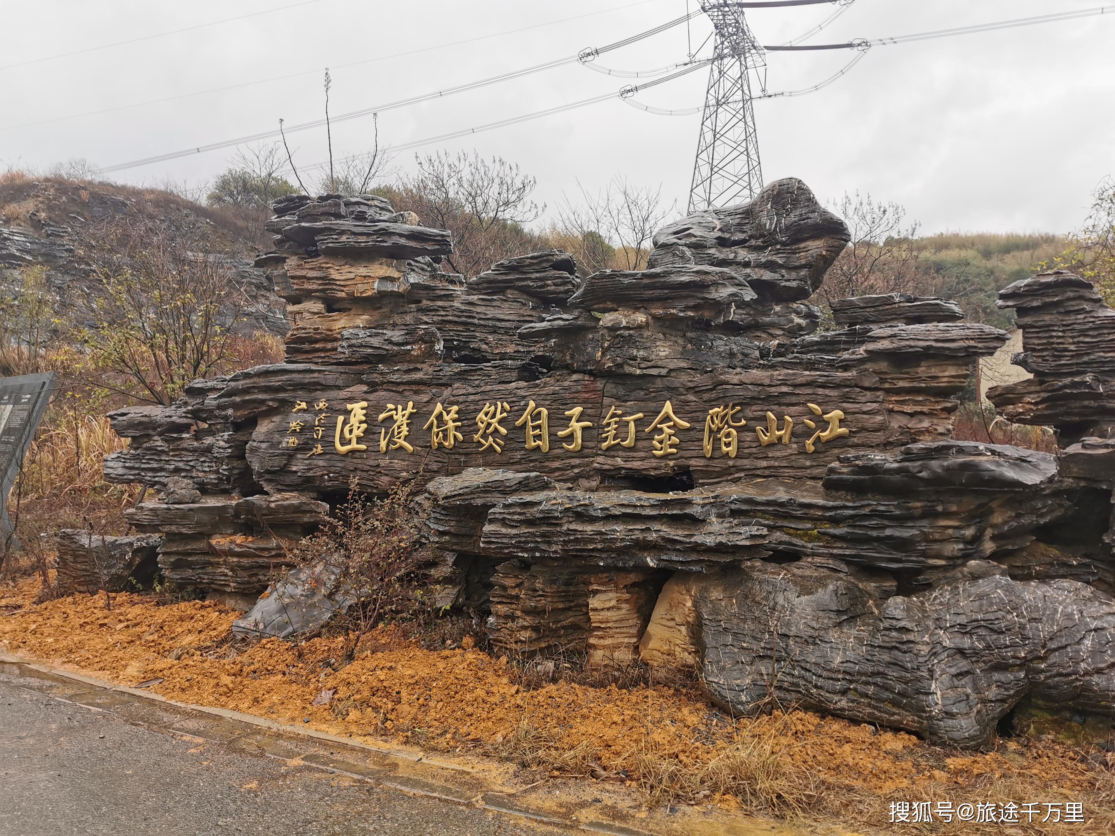 浙江衢州金山阶金钉子自然保护区寒武纪岩石展示生物进化史