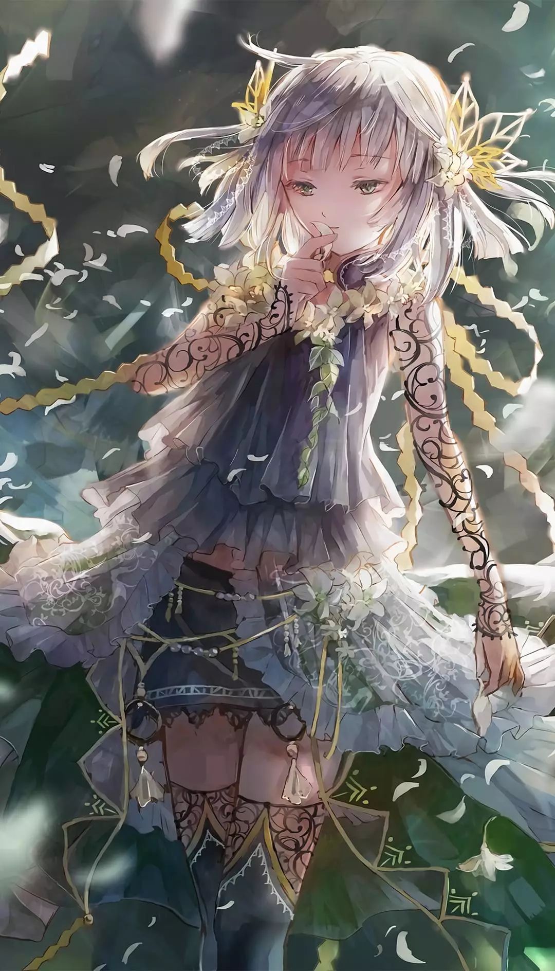 动漫壁纸杂图你大概是个盲人看不到我嬉笑里的诚恳