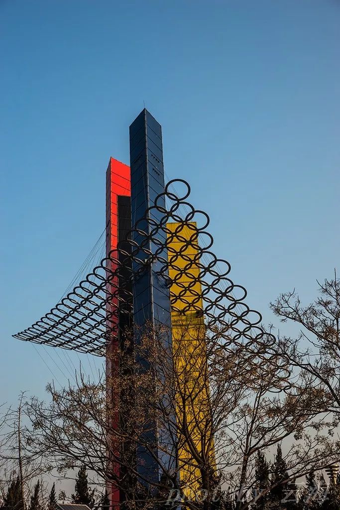 漫行潍坊潍坊安顺广场冬景