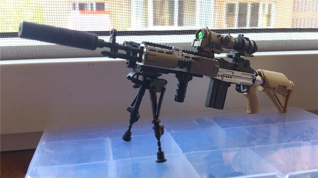 魔改m14:美国mk 14增强型战斗步枪