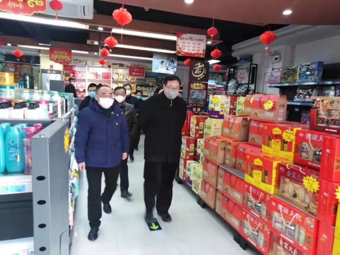 市政府秘书长汤德余,市卫健委,市经信局有关负责同志参加督导调研.