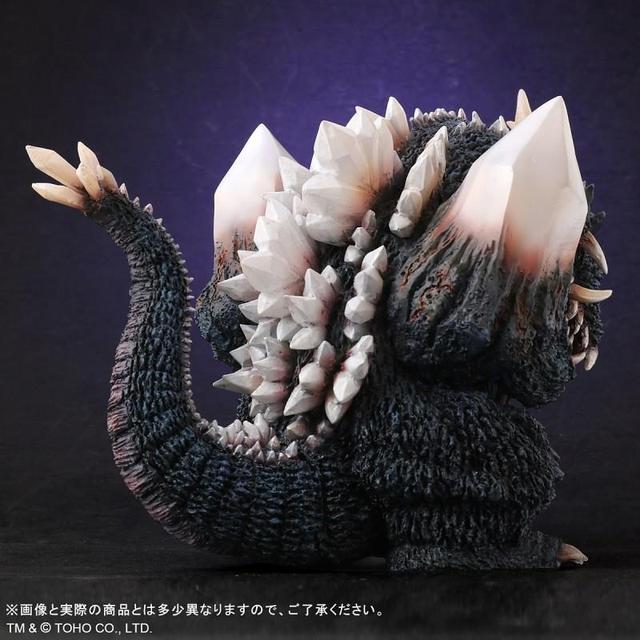 模玩资讯xplusdeforeal太空哥斯拉1994涂装完成品
