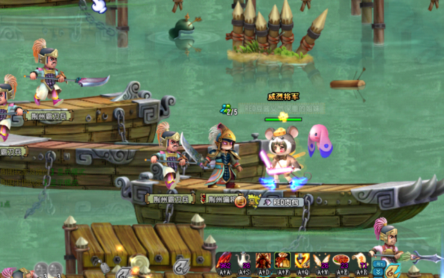 原创qq三国回忆那些陪伴我们升级的boss印象最深的是偏将