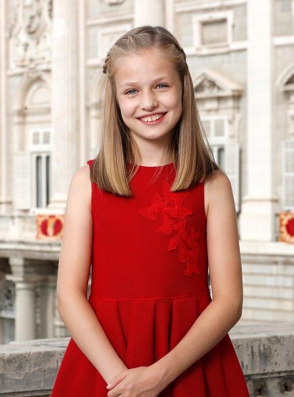 有一种遗传叫西班牙国王的大女儿金发碧眼大长腿日后注定不平凡