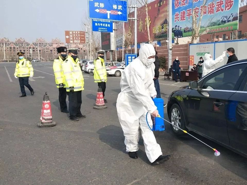 疫情就是命令焦作公安战在疫情防控第一线