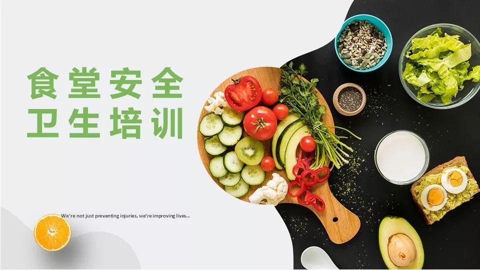 食堂安全卫生培训ppt