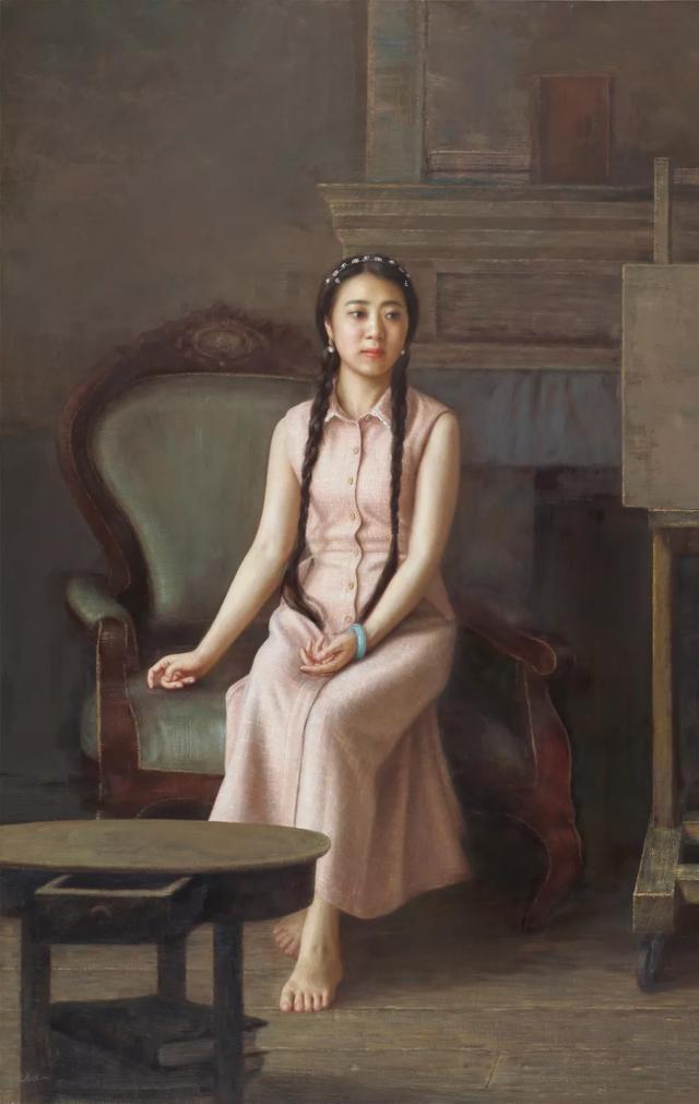 中匈美术家协会副主席李华琪人物油画作品欣赏