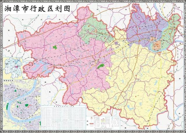 湖南省的一个县为何会分出两个地级市和一个县级市