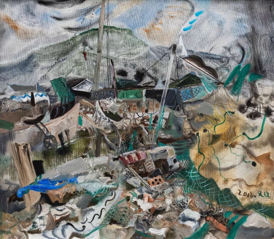 张新权油画作品欣赏