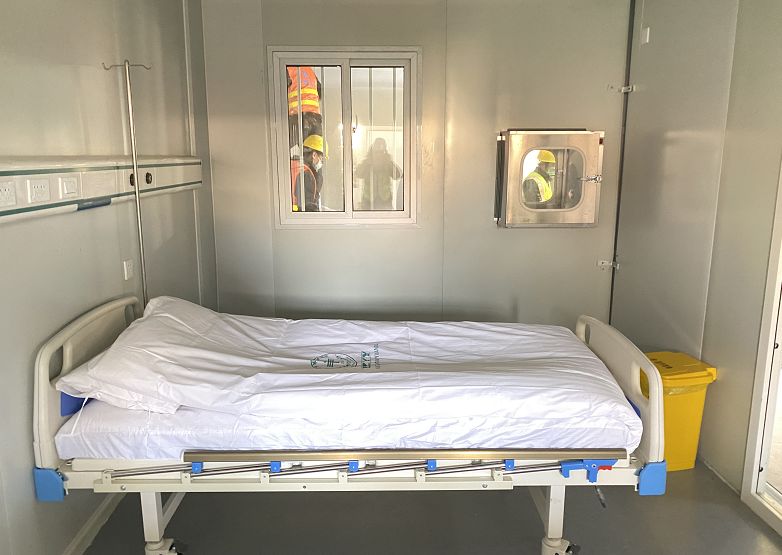 524间板房主体安装完成郑州市第一人民医院传染病病区项目雏形已现