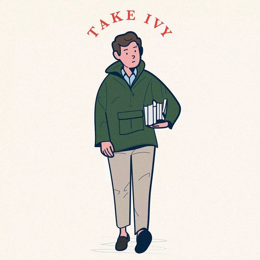 to wear a barbour△aaron chang《how to wear abarbour》系列插画