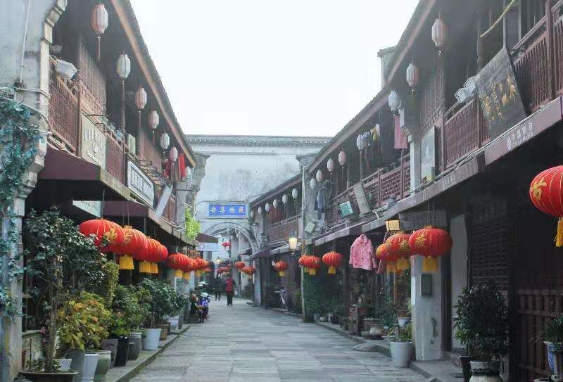 如兰分享海洋定海古城老街