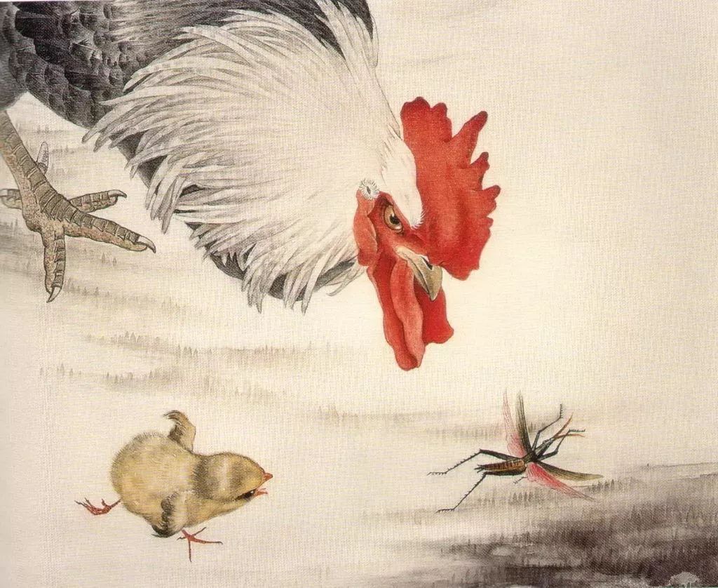 当代著名中国画花鸟画家,擅花鸟,工写兼顾,尤为擅长画鸡,有"东方鸡