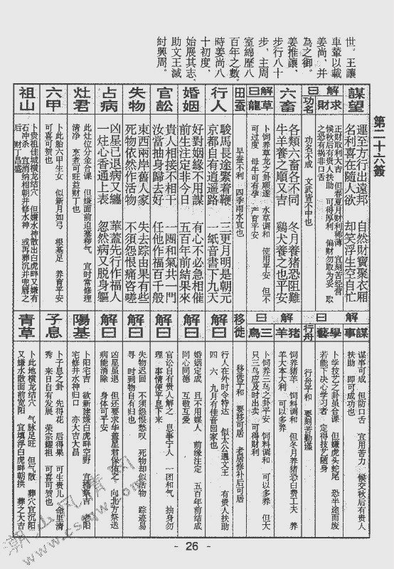 玄武山佛祖籤詩詳解以後解籤再也不用去翻冊了