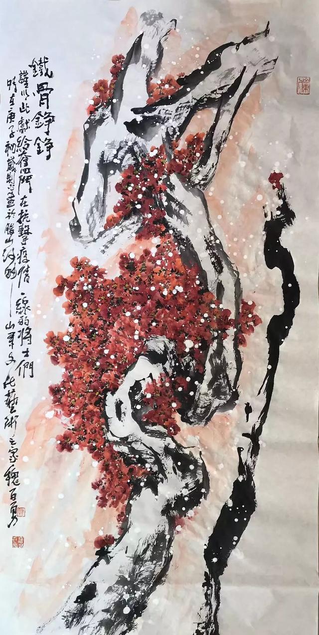 众志成城抗击疫情济南市美术馆济南画院书画家用笔墨凝聚力量致敬英雄