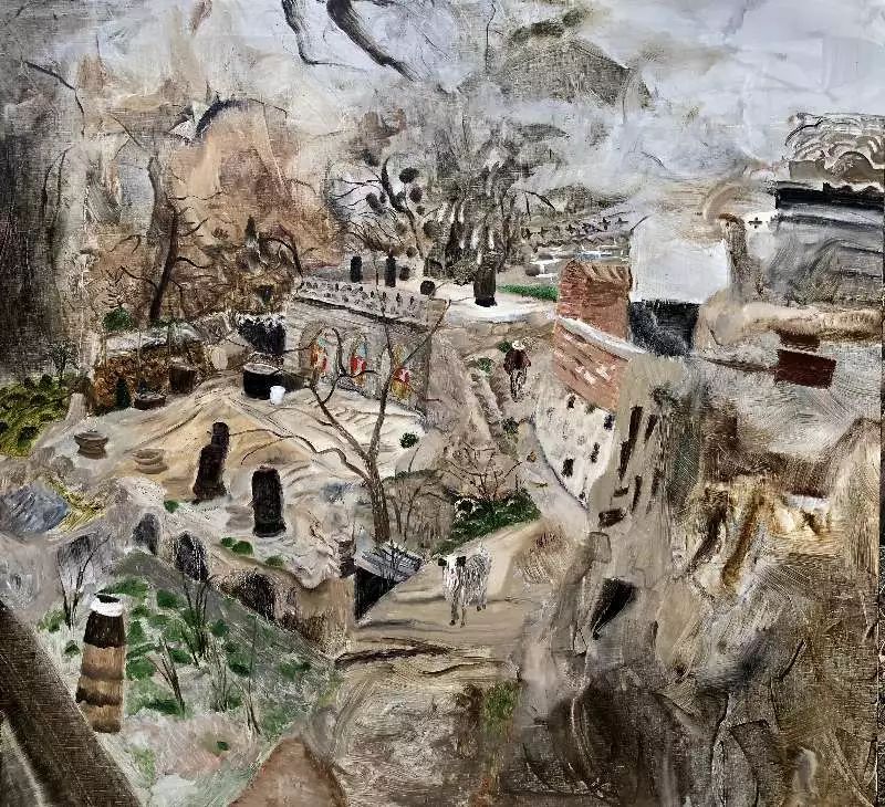 张新权油画作品欣赏