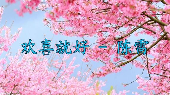 黄闰帝经典闽南语歌曲陈雷欢喜就好非常有意思的一首歌