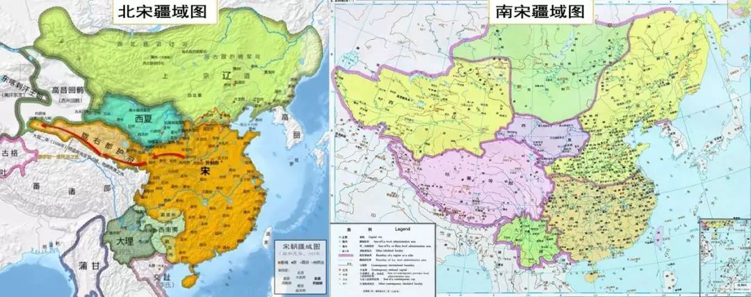 為什麼漢朝分為西漢東漢宋朝卻叫北宋南宋