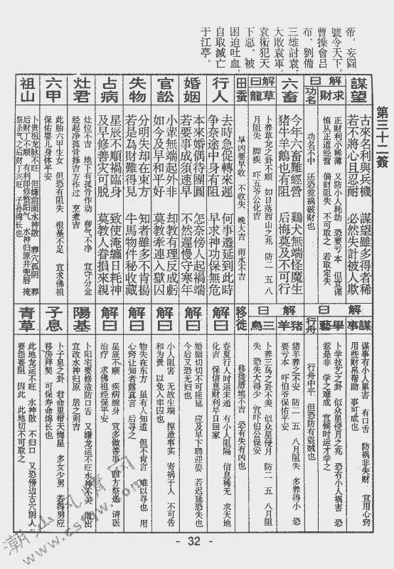 玄武山佛祖籤詩詳解以後解籤再也不用去翻冊了