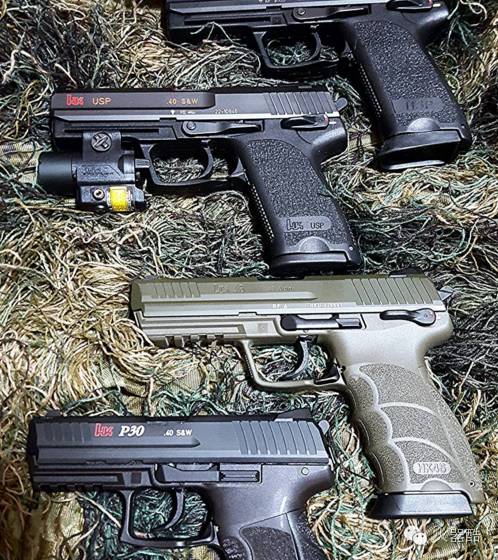 粉丝翻的牌子黑克勒科赫精品手枪hk45图集